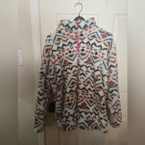 Eddie Bauer Multicolor Fleece Jacket